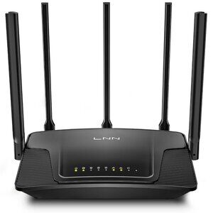 WiFi 6 Router 3000Mbps Dual Band Gigabit, Gaming, 2000 Sq Ft Coverage